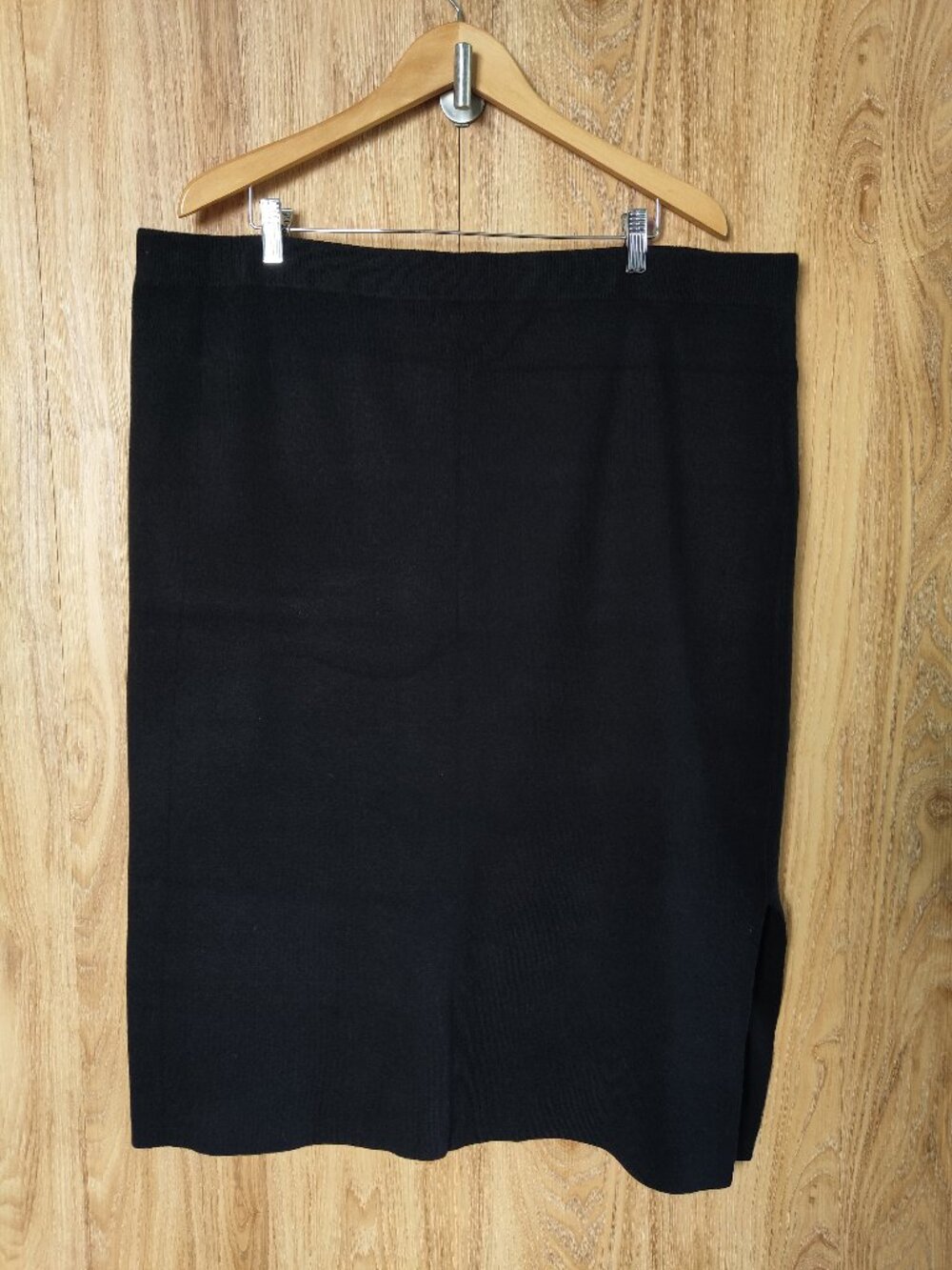 Reitmans Black Knit Pencil Skirt - Size 3X